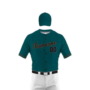 Tenues de baseball pour adultes légères, confortables et respirantes, en polyester, unisexes, prix raisonnable, service OEM, meilleures ventes - Product Image 5