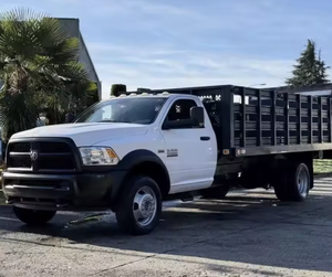 ¡Genial! Camión de plataforma plana RAM 4500 usado de 2015, listo para trabajar, con plataforma elevadora Waltcoo y plataforma de 16 pies, LHD/RHD, envío a todo el mundo - Product Image 2