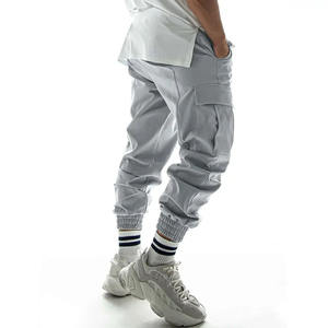 Pantalons de jogging personnalisés en coton pour hommes, broderie, jogging, blanc, surdimensionné, French Terry, imprimé en relief, pantalon de survêtement pour hommes, 2026 - Product Image 4