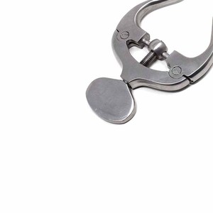 Jansen-Retractor de acero inoxidable, 10cm, esparcidor de heridas no estéril con tornillo de ajuste, 3x3 dientes Romos - Product Image 4