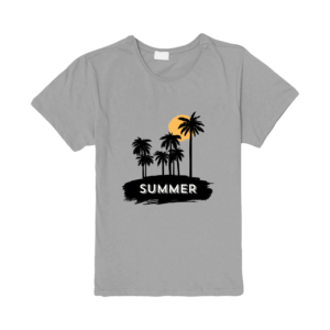 Camiseta Gráfica de Algodón para Mujer, Diseño de Diseñador, Media Manga, Fácil de Usar, Transpirable, con Impresión Personalizada - Product Image 3