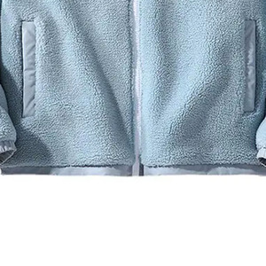 แจ็กเก็ตขนแกะป้องกันแบคทีเรียสำหรับผู้ชายและผู้หญิงเสื้อแจ็กเก็ตผ้าฟลีซแบบใหม่ล่าสุดลายจุดสีแบบกำหนดเองได้ทุกขนาด2025โลโก้ - Product Image 4