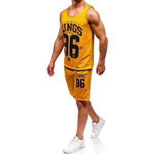 ชุดชายหาดสำหรับผู้ชายผ้าฝ้ายระบายอากาศได้ทรงหลวมลำลองไซส์ใหญ่พิมพ์ลาย3D กันน้ำ - Product Image 3