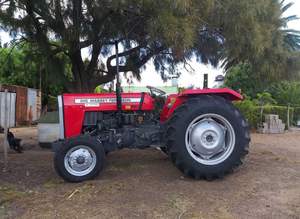 Tracteur à gazon Massey Ferguson MF 240 70 CV 4 roues motrices Neuf/Occasion Rouge avec composants essentiels Pompe Moteur Boîte de vitesses Haute productivité - Product Image 3