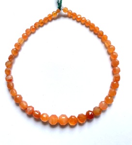 Perles de cornaline naturelle, pierres précieuses naturelles pour la création de bijoux fins. - Product Image 2