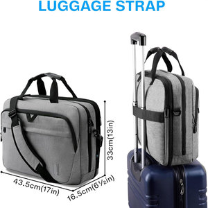 Bolsa para Portátil de Gran Capacidad y Espacio Extra, de Alta Calidad, con Logotipo Personalizado Impreso - Product Image 5