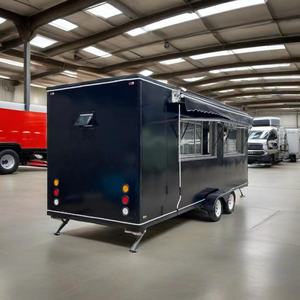Remolque de Venta de Helados Cerrado Nuevo de 8x20 con Cocina Móvil y Baño, Estándar Estadounidense - Product Image 3