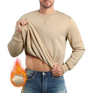 Sweat-shirt de fabrication professionnelle pour hommes design de haute qualité anti-rétrécissement polaire durable doux chaud ajustement confortable - Product Image 3
