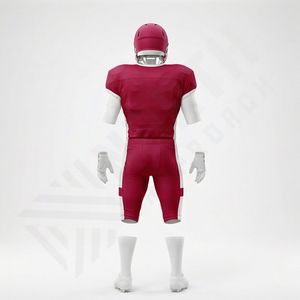 Uniforme de Fútbol Americano Antibacteriano 100% Poliéster al por Mayor, Talla Grande, Nombre del Equipo Personalizado, Conjunto Único, Rendimiento Atlético - Product Image 2