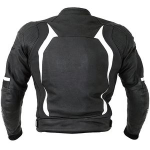 Blouson de motard en cuir pour homme, style décontracté, hiver, col montant, imperméable et respirant, toile de qualité supérieure - Product Image 2