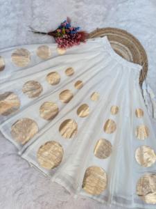 Premium Dhwaja Export Navratri Designer Collection Chaniya Choli in Silk Roman for Women Party Wear - Product Image 5
