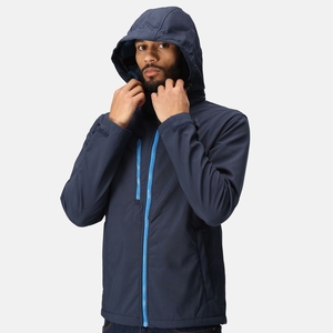Vente en gros de veste softshell de randonnée de haute qualité, veste imperméable d'embarquement pour la neige, multi-poches, veste d'extérieur avec logo personnalisé - Product Image 6