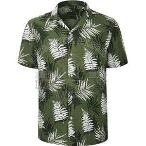 FANTASY WEAR OEM 2026 Camisa de Manga Larga con Estampado Floral para Hombre, de Alta Calidad y con Logotipo Personalizado, de Secado Rápido, Certificación CE ISO - Product Image 1