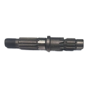 Eje de engranaje compatible Tbc243Db Ref 502677, forjado en acero inoxidable, para bomba de rodillos, motor, caja de cambios, modelo OEM usado - Product Image 1