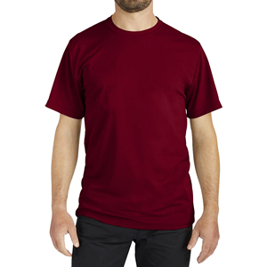 100% haute qualité hommes coupe ajustée athlétique à manches courtes T-Shirts évacuation de l'humidité chemises de gymnastique avec impression numérique tissu tricoté - Product Image 1