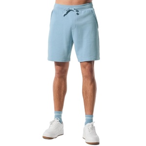 Custom Men's Summer Cotton Sweat <b>Shorts</b> Casual Knitted Plain Fleece Jogger Solid Pattern <b>Decoration</b> Mid Eco-Friendly Plain Dyed - Product Image 1