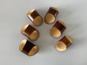 Ronds de serviette en bois, ronds de serviette en perles de bois pour décor de table, ronds de serviette de ferme de Noël pour décor de table Boho - Product Image 3