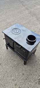 Estufa de cocina de hierro fundido Dorello Calefacción tradicional con utilidad atemporal - Product Image 4