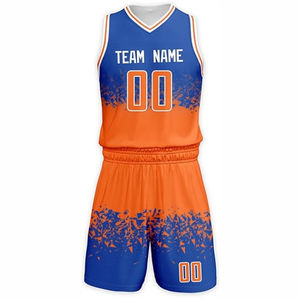 Uniforme de baloncesto de precio al por mayor de fábrica para hombres 100% poliéster logotipo personalizado y diseño deportivo para unisex - Product Image 2