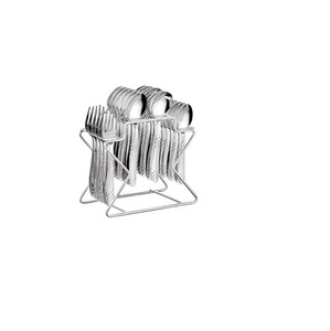 Hot Sale <b>Reusable</b> Cutlery Stainless Steel Office Utensil and Metal <b>Straw</b> Portable Travel Cutlery Set with Gift Bag Case - Product Image 4