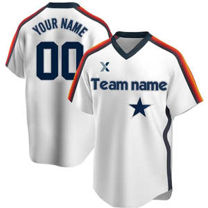 In Stock Men's <b>Baseball</b> Jersey Spandex Puff Print, OEM Bulk Order - Product Image 2