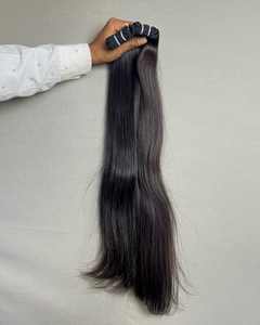 En gros Temple Collection Vierge Indien Cheveux Machine Trame Bundles Cheveux Humains Perruque Extensions Usine - Product Image 3