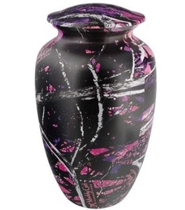 Urne commémorative pour cendres humaines Urnes de crémation en métal pour cendres humaines adultes Urnes commémoratives Design peint Fournitures funéraires - Product Image 1