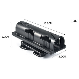 Clip de <span class=keywords><strong>ceinture</strong></span> <span class=keywords><strong>porte</strong></span>-bâton étui à bâton universel Rotation à 360 degrés étui à bâton extensible pour <span class=keywords><strong>ceinture</strong></span> de service étui à tirage rapide noir - Product Image 6