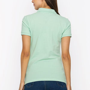 Camisetas Polo de Secado Rápido, Ligeras, Cuello Camisero, para Golf, Corte Ajustado para Mujer, 100% Algodón, Camisetas Polo de Verano para Mujer - Product Image 4