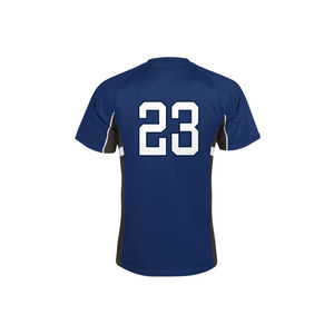 Camiseta de práctica de malla deportiva de Hip Hop personalizada, camiseta de fútbol de punto liso con estampado de sublimación, uniforme en blanco para fútbol - Product Image 6