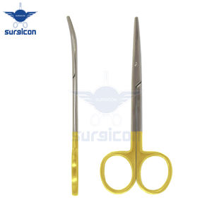 Supercut Mini-Baby Metzenbaum Tijeras TC Instrumento quirúrgico curvo recto Manual Estándar DE SEGURIDAD Hecho Acero Cirugía plástica - Product Image 2