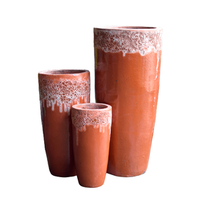 [Ruby Linh]-jardinières décoratives en céramique de grande taille, grands Pots de fleurs d'extérieur émaillés pour arbre, vente en gros - Product Image 3