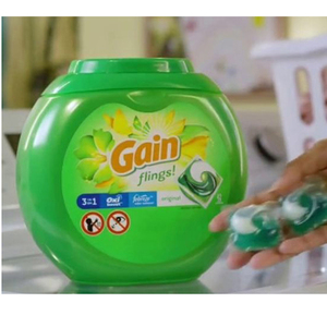 Lessives en dosettes Gain authentiques, écologiques, antibactériennes, adoucissantes, parfum longue durée - Product Image 4