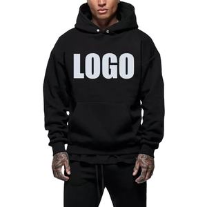 Nueva Sudadera con Capucha Moderna con Botones a Presión, 450 g/m², Estilo Holgado, Hombros Caídos, Sudadera Extra Grande para Hombre - Product Image 4