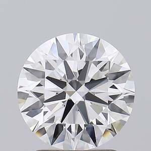 Diamant rond brillant de 2.50 carats cultivé en laboratoire F couleur VS2 clarté IGI certifié coupe idéale Triple EX pour l'engagement ou l'investissement - Product Image 2