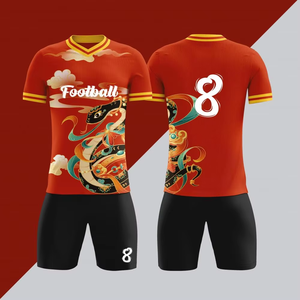 Tenue de football respirante et confortable de haute qualité, sublimation, séchage rapide, vêtements d'entraînement, uniforme de football - Product Image 6