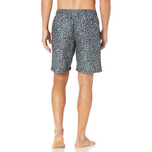 Men's 4-Way <b>Stretch</b> <b>Swim</b> <b>Shorts</b> Printed Solid Adjustable Drawstring Waist for All-Day Comfort Eco-Friendly for Summer Activities - Product Image 2