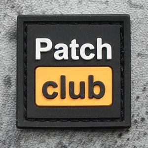 Patch 3D en PVC en gros OEM, logo personnalisé, embossé, en caoutchouc de silicone, écologique, imperméable, alphabet/fleur, pour vêtements, sacs (en rouleau) - Product Image 2