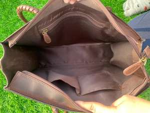 Bolso de mano de cuero para mujer con pelo occidental superventas, bolso cruzado de cuero genuino de alta calidad, bolsos de cuero de vaca - Product Image 6