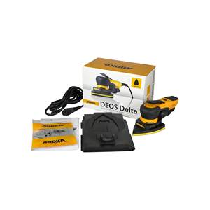 Lijadora Orbital Eléctrica DIY Triangular Delta de 4x6x6 Pulgadas, Órbita de 3mm, Lijado sin Polvo para Metal, Madera, Coche, Pared, Uso Industrial, 220V - Product Image 4