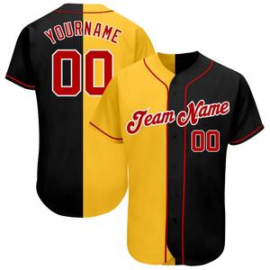 Conjuntos de Camisetas de Béisbol para Hombre Perfectos, Antiarrugas, de Alta Calidad, Secado Rápido, Absorción de Humedad, Transpirables, Nombre del Equipo Personalizado, 100% Poliéster - Product Image 2