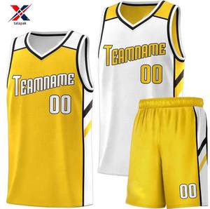 Tissu à séchage rapide réversible de logos et de chiffres personnalisés d'uniforme de basket-ball en gros pour l'expert équipe ligue porter meilleur prix de vente - Product Image 6