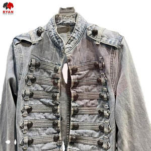 Veste en jean pour femmes, style streetwear tendance, logo personnalisé, tissu de haute qualité, approvisionnement direct d'usine - Product Image 5