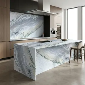 Lastre Grandi di Marmo Naturale Calacatta <span class=keywords><strong>Monet</strong></span> PerfectStone per Progetti di Ville e Hotel di Lusso - Product Image 4