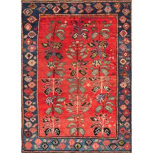 พรมขนสัตว์ถักมือลายดอกไม้สีชมพูและสีม่วง Aalam Paem-239 สำหรับตกแต่งห้องนั่งเล่นในบ้าน พรมจาอีปุร์ สหรัฐอเมริกา - Product Image 1