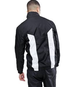 เสื้อแจ็คเก็ตแทร็คผู้ชายแบบสั่งทำพิเศษ รุ่นใหม่ปี 2026 คุณภาพพรีเมียม น้ำหนักเบาพิเศษ ผ้าไนลอน แต่งสีบล็อก - Product Image 4