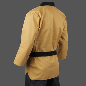 Venta directa de fábrica, diseño personalizado, uniforme de entrenamiento de Taekwondo, ropa deportiva hecha de algodón, recién llegado, servicio OEM disponible - Product Image 3