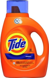 Détergent à lessive liquide Tide, original, 32 lessives, 46 FlOz - Product Image 4