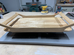 Plateau en bois artisanal de luxe pour hôtel, restaurant, café |   Plateau de service en bois naturel durable - Product Image 3