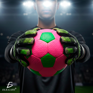 Pallone da Calcio Professionale di Alta Qualità, Misura 5, Colori Neon, con Accessori, Dimensioni e Peso Ufficiali, Materiale PU per Sport di Squadra - Product Image 3